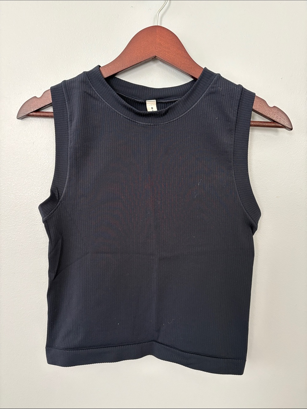 Athleta Ribbed Tank - Navy